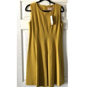 NWT Philosophy Ponte Dress in Mustard Size 12